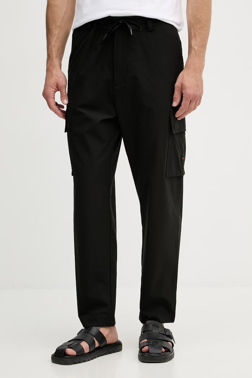 BOSS Orange pantaloni cargo pentru bărbați