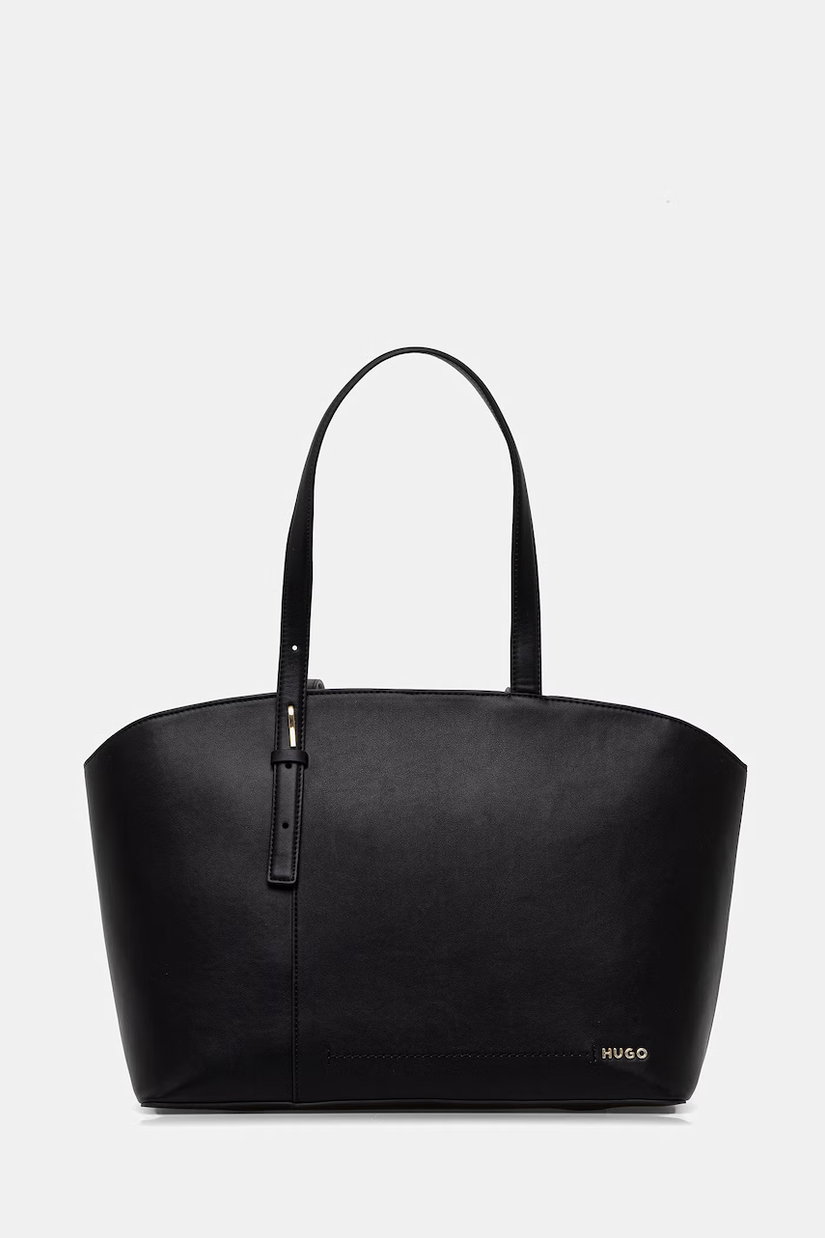 HUGO geantă shopper pentru femei, cu imitație de piele Yorih Tote zip