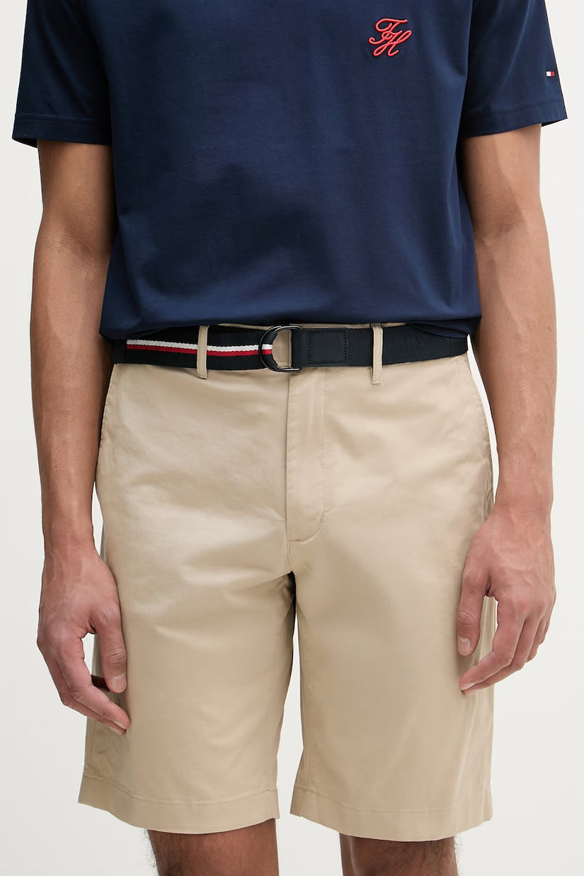 Tommy Hilfiger pantaloni scurți pentru bărbați, din bumbac cu elastan