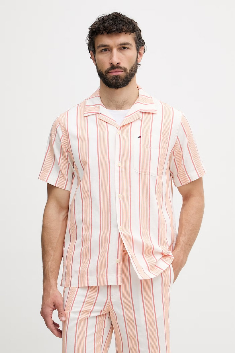 Tommy Hilfiger cămașă pentru bărbați, din bumbac SUMMER