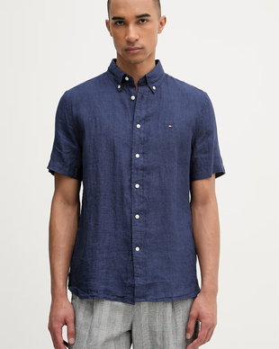 Tommy Hilfiger cămașă pentru bărbați, din in