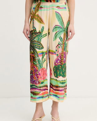 Lola Casademunt pantaloni culottes pentru femei, din vâscoză
