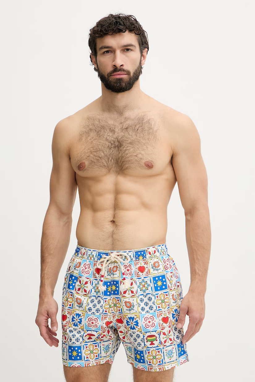 MC2 Saint Barth pantaloni scurți de baie bărbătești LIGHTING 70