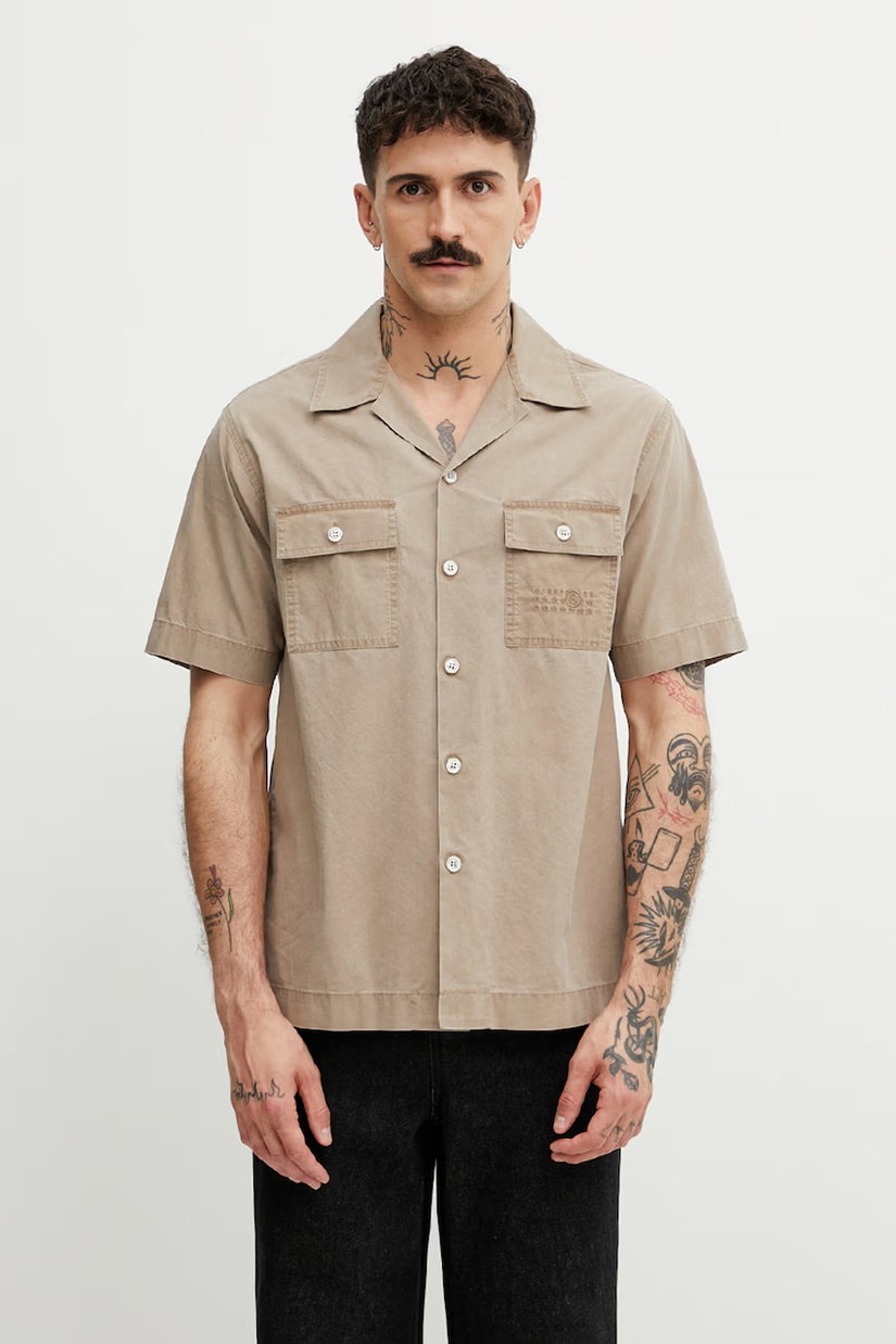 MM6 Maison Margiela cămașă pentru bărbați, din bumbac