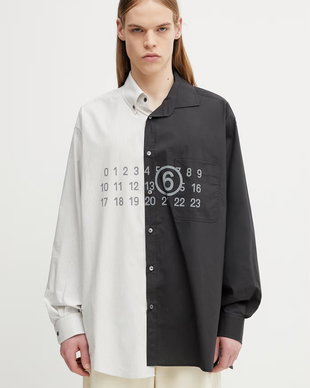 MM6 Maison Margiela cămașă pentru bărbați, din bumbac