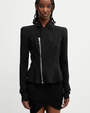 Rick Owens Lilies hanorac cu fermoar pentru femei Princess