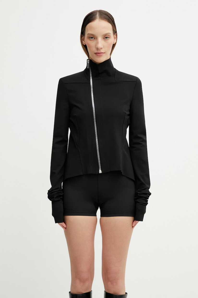 Rick Owens Lilies hanorac cu fermoar pentru femei, cu vâscoză Naska Gary