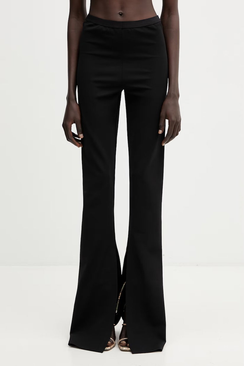 Rick Owens Lilies pantaloni pentru femei, cu vâscoză Carmen