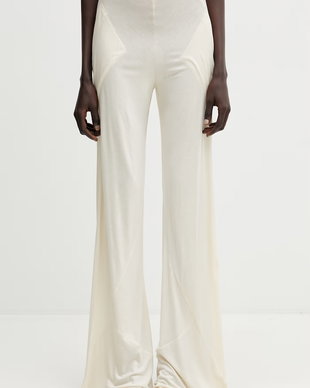 Rick Owens Lilies pantaloni pentru femei, cu vâscoză Bias