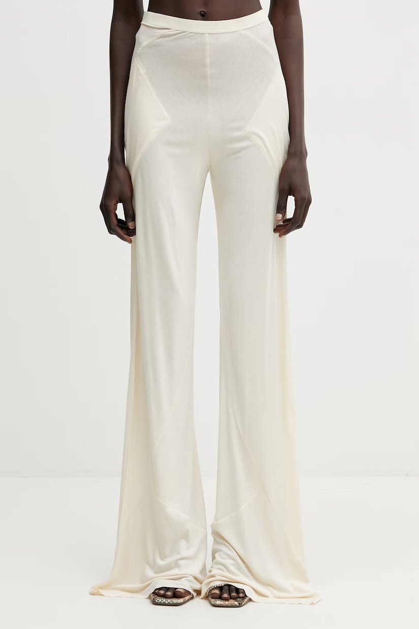Rick Owens Lilies pantaloni pentru femei, cu vâscoză Bias