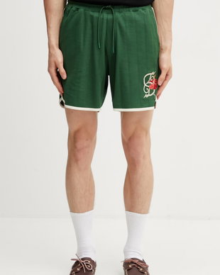 Drôle de Monsieur pantaloni scurți pentru bărbați, cu bumbac Hibiscus