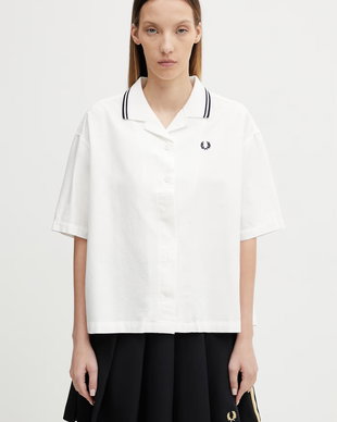 Fred Perry cămașă de damă din bumbac