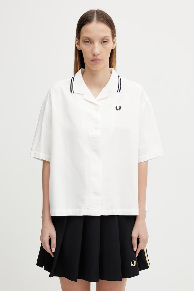 Fred Perry cămașă de damă din bumbac