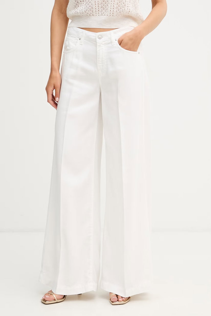 ViCOLO blugi wide leg pentru femei