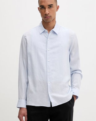Calvin Klein cămașă pentru bărbați, din in