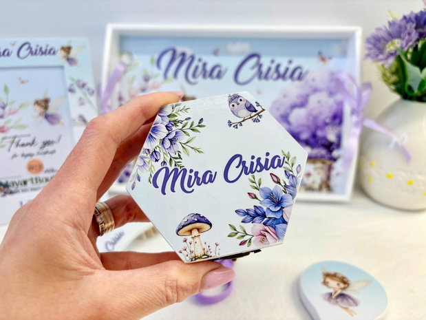Set turta fetite 1 anisor - Zane - Tavita si accesorii