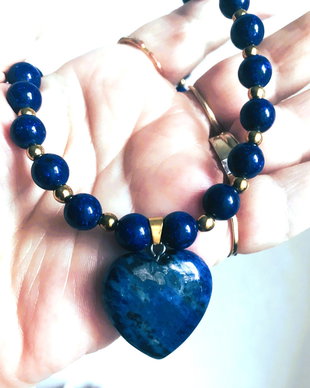 Colier cu lapis lazuli