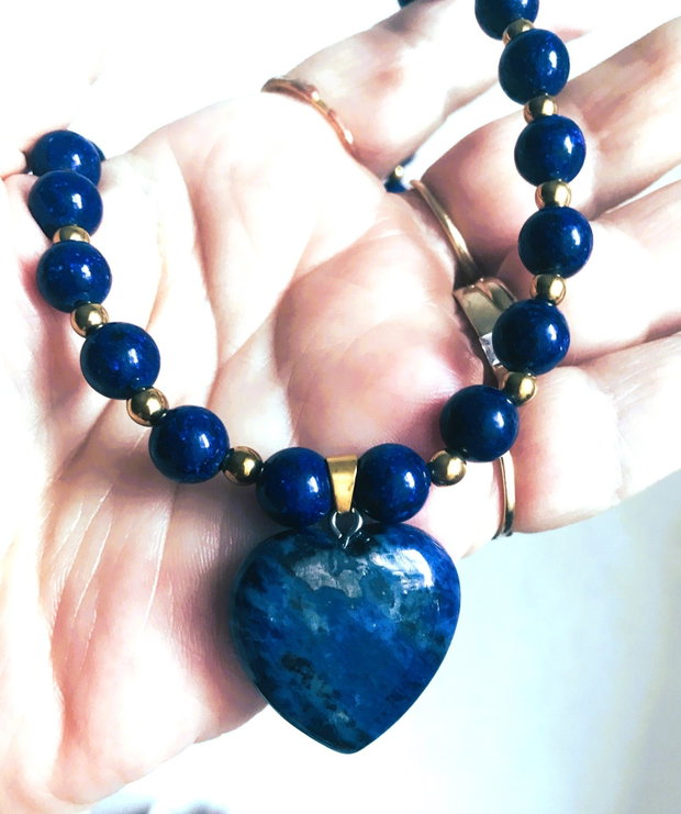 Colier cu lapis lazuli