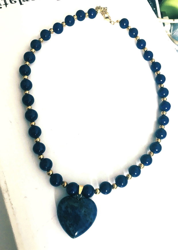 Colier cu lapis lazuli