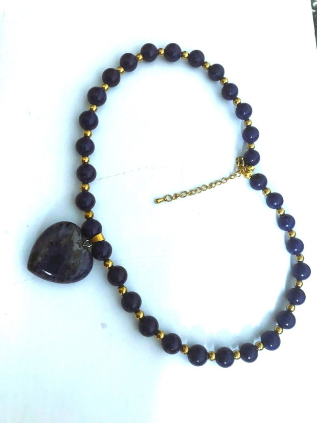 Colier cu lapis lazuli