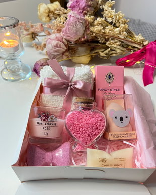 Set cadou Rose Grace  cutie cadou feminină și elegantă