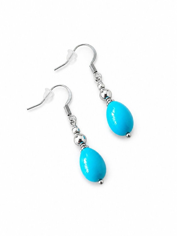 Cercei delicati bleu