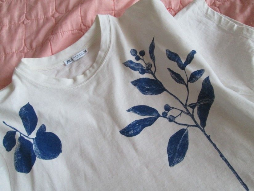 tricou alb Zara S