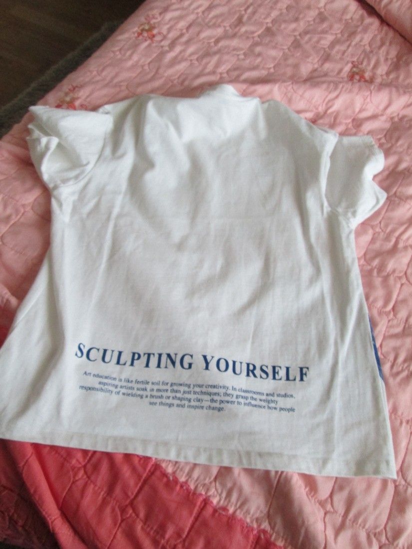 tricou alb Zara S