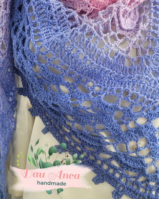 Sal crosetat "Lacy pink"