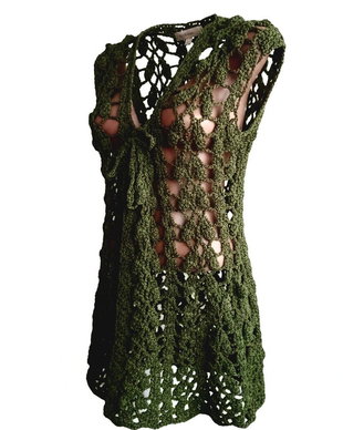 Vestă sau cardigan fără mâneci