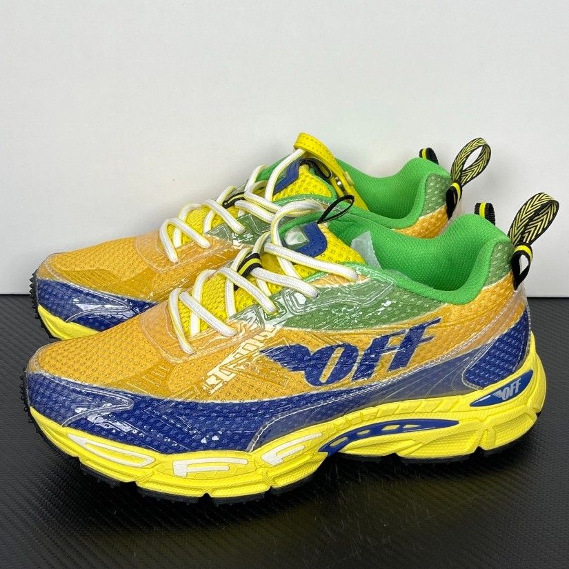 Off-White Formula 1 Yellow Blue