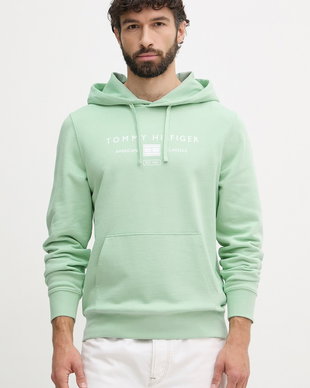 Tommy Hilfiger hanorac cu glugă pentru bărbați, din bumbac