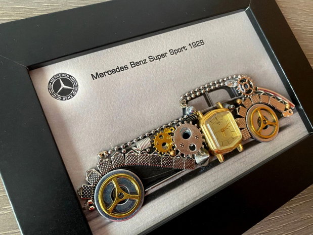 Masina model Mercedes Benz Super Sport 1928 Cod M 719・Cadouri barbati・Cadou pentru el・Decoratiune perete