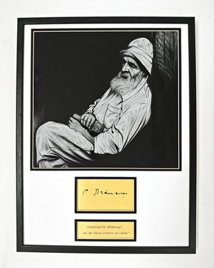 Tablou portret Constantin Brancusi