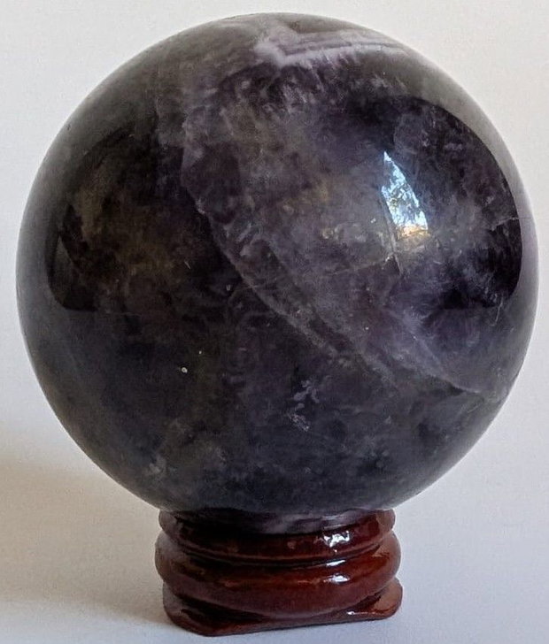 Ametist Dream (Chevron) - Sfera piatra semipretioasa