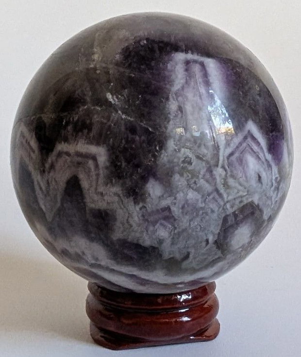 Ametist Dream (Chevron) - Sfera piatra semipretioasa