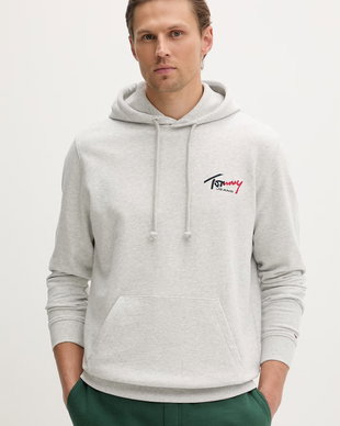 Tommy Jeans hanorac cu glugă pentru bărbați, din bumbac