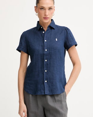 Polo Ralph Lauren cămașă de damă din in