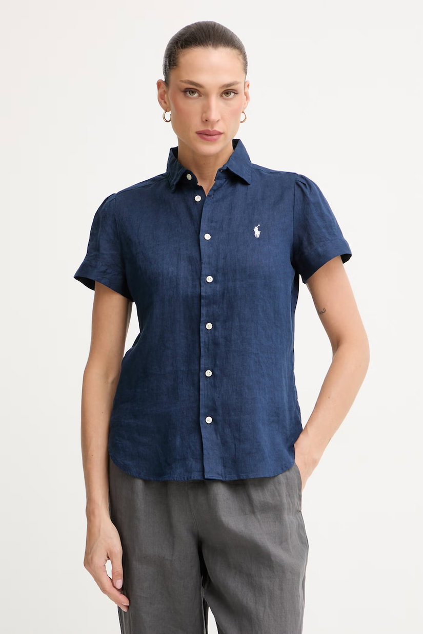 Polo Ralph Lauren cămașă de damă din in