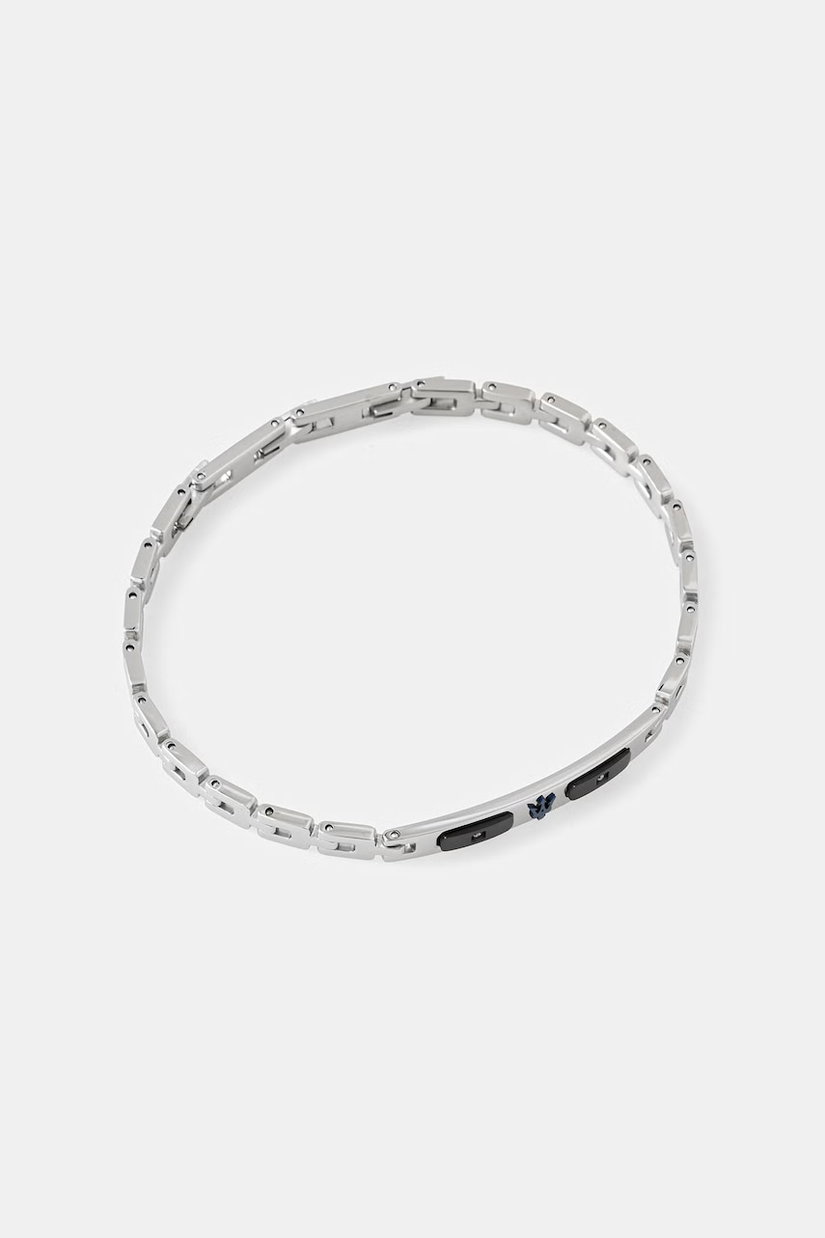 MASERATI brățară pentru bărbați, din oțel inoxidabil cu diamant DIAMONDS
