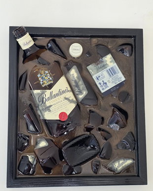 Tablou decorativ premium  Ballantine's Finest  Artă în rășină epoxidică StefArt