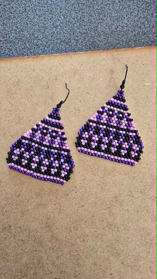 Cercei Noapte Violet Disco