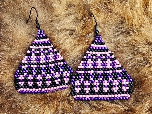 Cercei Noapte Violet Disco