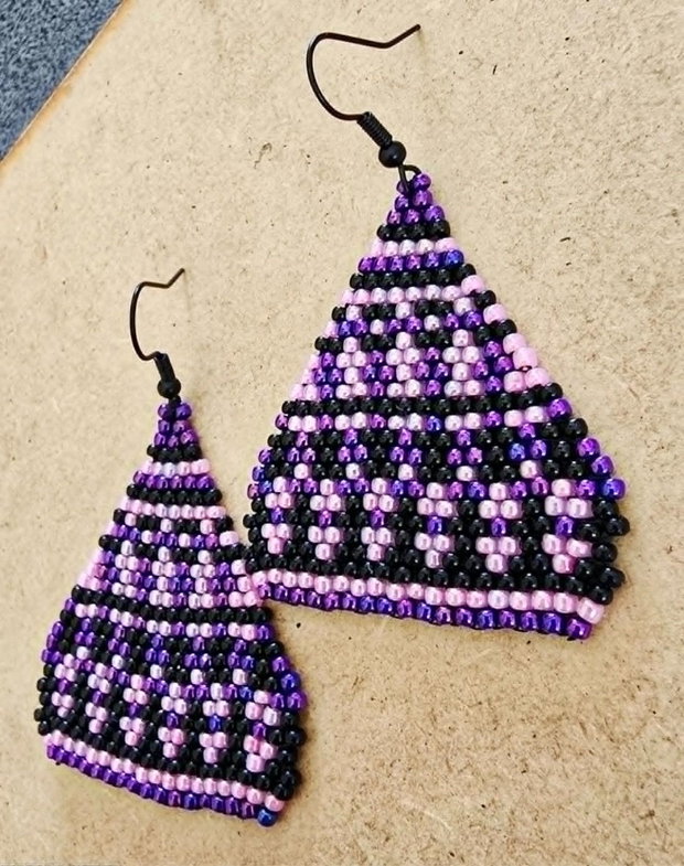 Cercei Noapte Violet Disco