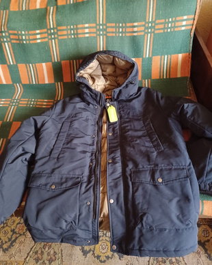 Vand geaca de iarna, groasa barbati, Kenvelo, marimea XL, noua cu eticheta!