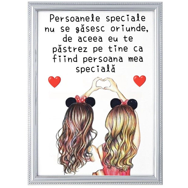 Tablou personalizat soră/prietenă