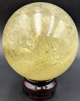 Citrin - Sfera piatra semipretioasa
