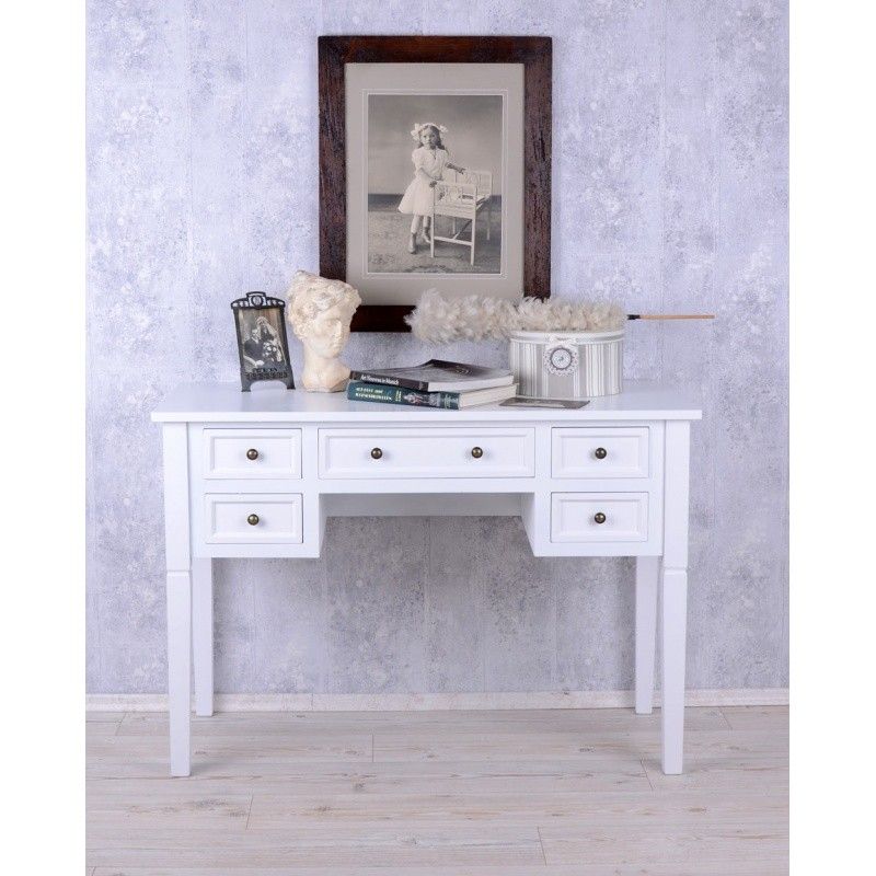 Secretaire din lemn masiv alb