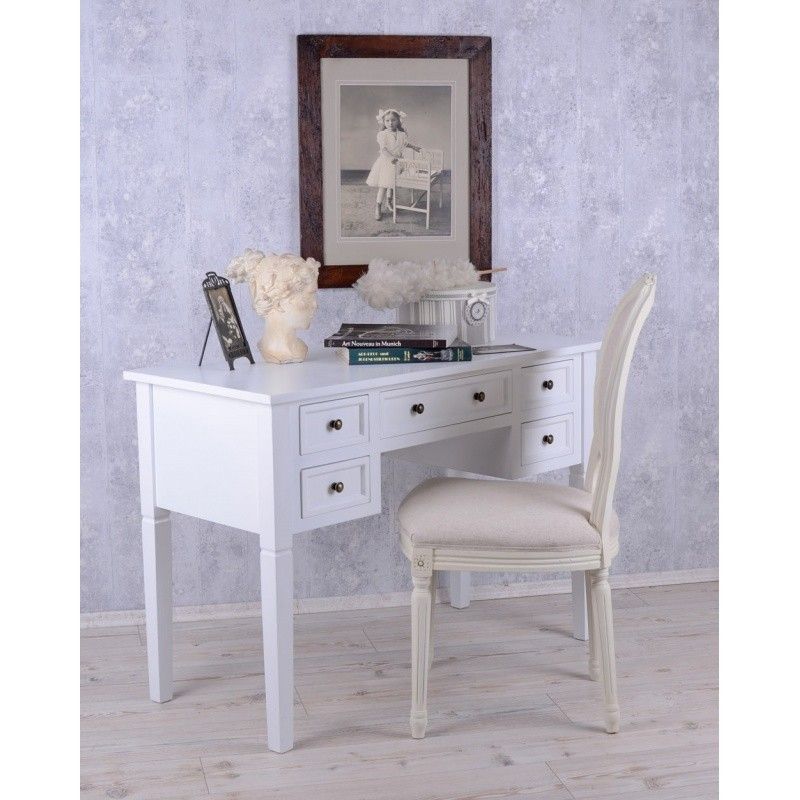 Secretaire din lemn masiv alb