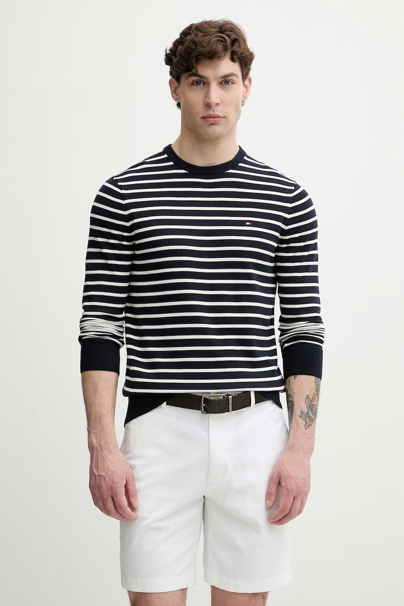Tommy Hilfiger pulover bărbătesc din bumbac